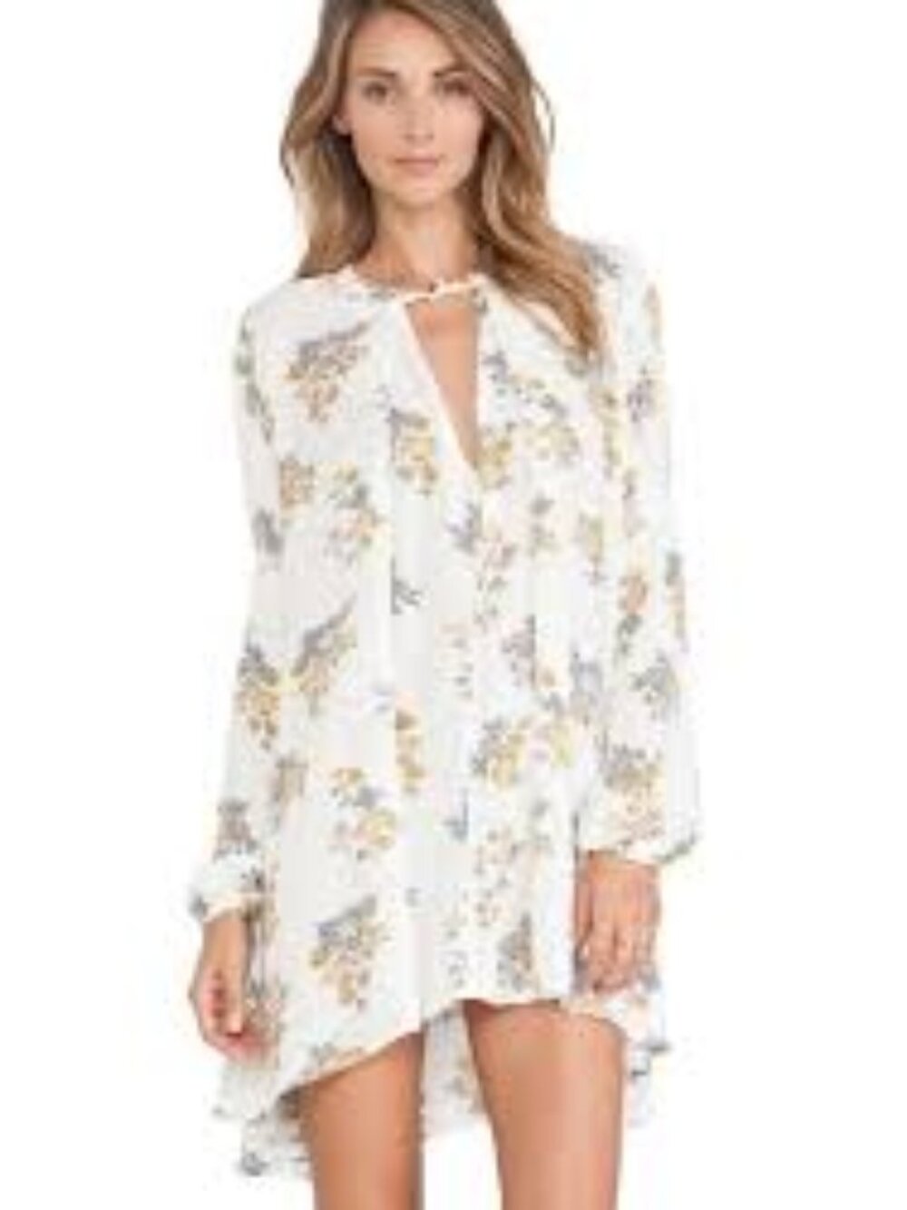 Fress People Floral tunic dress